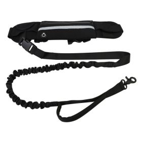 Adjustable Waist Belt Hands Free Dog Leash for Running Training