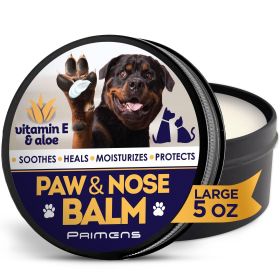 Natural Dog Paw Balm Dog Paw Protection for Hot Pavement Dog Paw Wax for Dry Paws and Nose Canine Paw Moisturizer for Cracked Paws Cream Butter for Ca