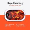 Rechargeable Hand Warmer 5000mAh with Charcoal Pattern,Portable Electric Hand Heater ,USB Battery Operated Handwarmer for Camping,Hiking,Hunting,Golf