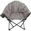 Camping Club Chair;  Gray