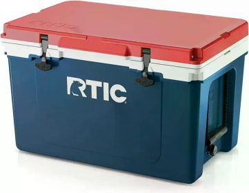 RTIC Ultra-Light 52 Quart Hard Cooler Insulated Portable Ice Chest (Color: Patriot)